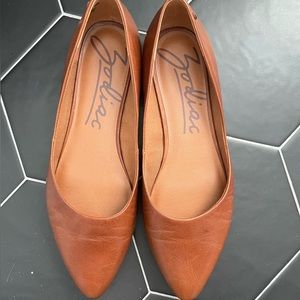 EUC Zodiac Hill Pointy Toe Flat 9.5